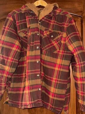 Legendary Whitetails Plaid Hooded Jacket – XL